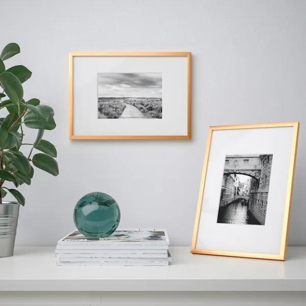 Ramă foto Ikea Lomviken MDF/ Pe masă/ Dreptunghiular photo 3