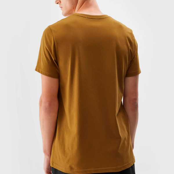 Tricou pentru bărbați 4F 4FAW23TTSHM0875-22S 100% bumbac/ Graphite photo 5