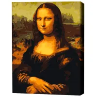 Картина по номерам BrushMe Мона Лиза 50 x 40 см/ Вертикальная photo 3