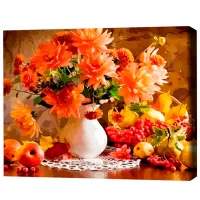 Картина по номерам BrushMe Натюрморт осени 50 x 40 см/ Горизонтальная photo 2