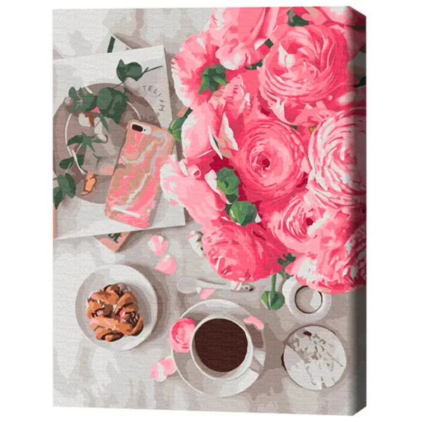 Pictură pe numere BrushMe Natură statică modernă 50 x 40 cm/ Verticală photo 3