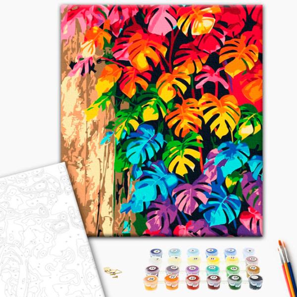 Картина по номерам BrushMe Разноцветные листья 50 x 40 см/ Вертикальная photo 2 Картина по номерам BrushMe Разноцветные листья 50 x 40 см/ Вертикальная photo 2
