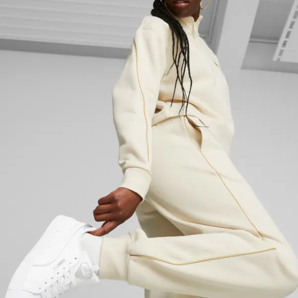 Pantaloni sportivi pentru femei Puma Ess+ Minimal Gold Sweatpants Fl XS/ Alpine Snow photo 5