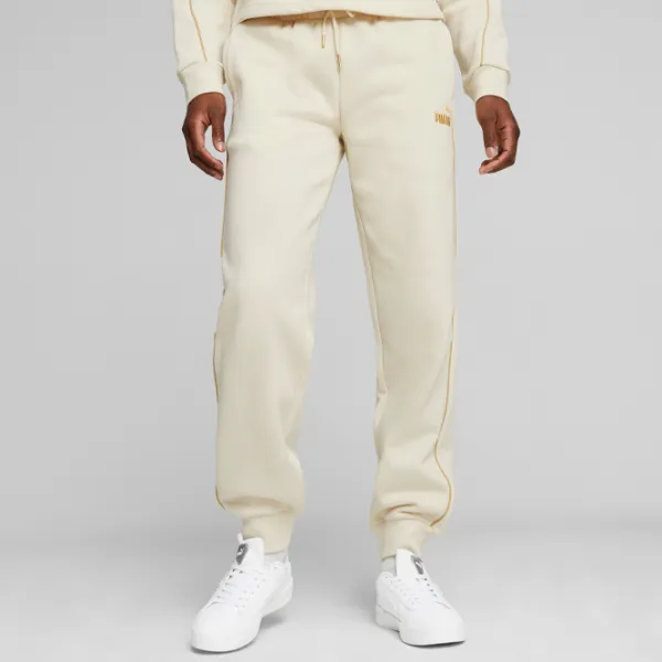 Спортивные брюки для женщин Puma Ess+ Minimal Gold Sweatpants Fl M/ Альпийский снег photo 6
