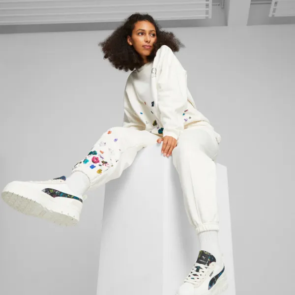Pantaloni sportivi pentru femei Puma X Liberty Sweatpants Fl XL/ White photo 3 Pantaloni sportivi pentru femei Puma X Liberty Sweatpants Fl XL/ White photo 3