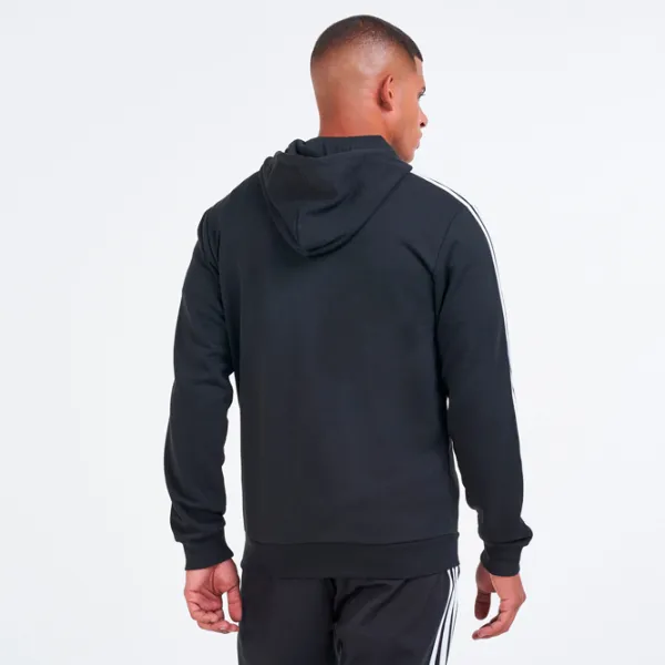 Hanorac pentru bărbați Adidas Essentials French Terry Drept/ Black photo 3
