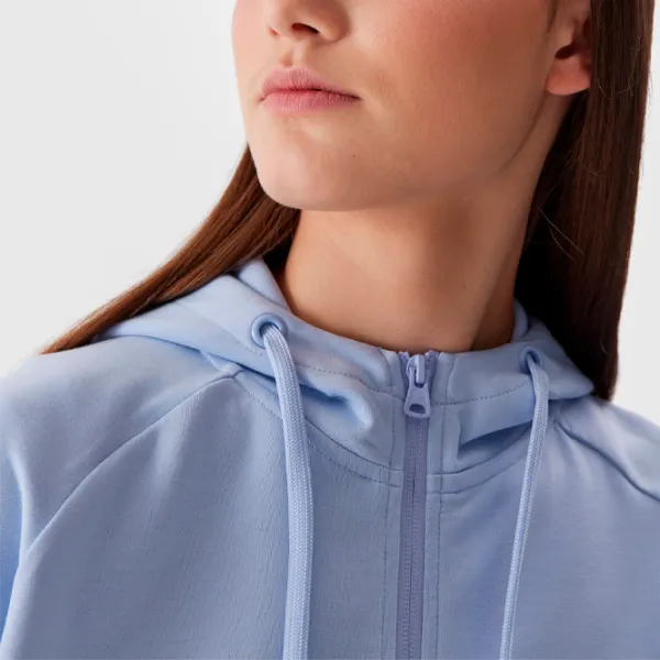 Толстовка для женщин 4F CROP-TOP HOODIE Осень - Зима/ Фиолетовый photo 7