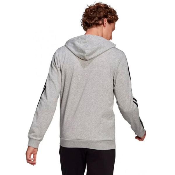 Hanorac pentru bărbați Adidas Essentials French Terry Drept/ Gray photo 3