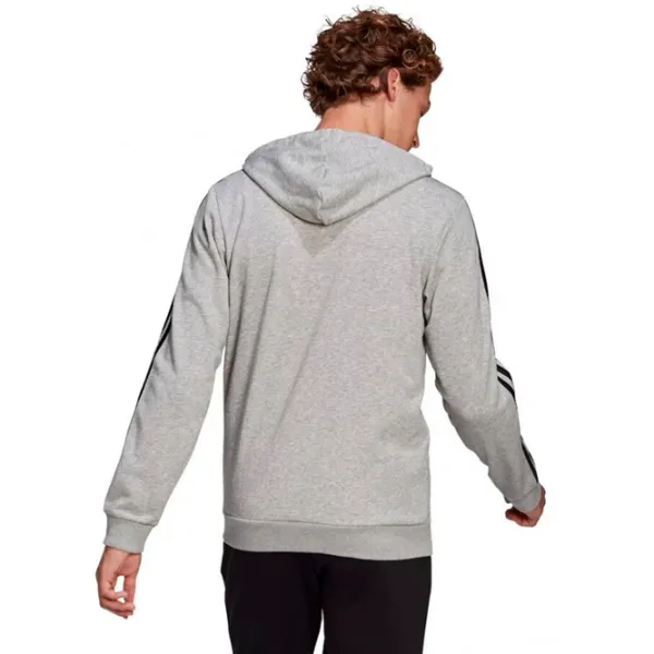 Hanorac pentru bărbați Adidas Essentials French Terry Drept/ Gray photo 3