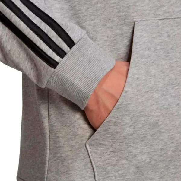 Hanorac pentru bărbați Adidas Essentials French Terry Drept/ Gray photo 5