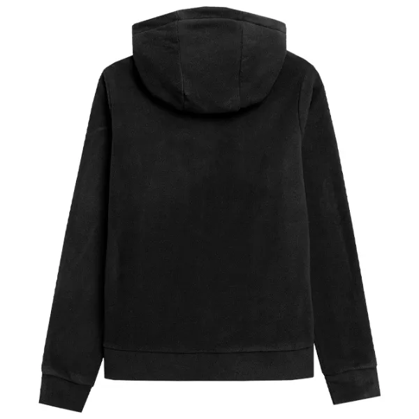 Толстовка для женщин 4F REGULAR HOODED FLEECE Осень - Зима/ Черный photo 2