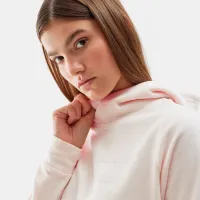 Hanorac pentru femei 4F REGULAR HOODED FLEECE Toamnă - iarnă/ Beige photo 5