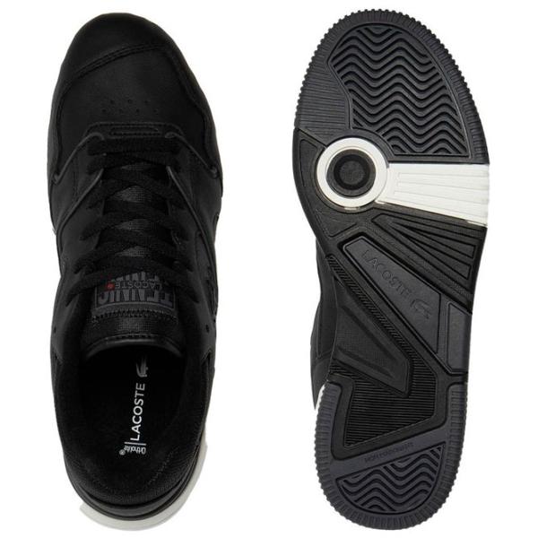 Ghete pentru bărbați Lacoste Lineshot Leather 40 / Black photo 3
