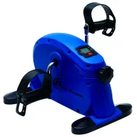 Велотренажер FitTronic P1000B Горизонтальная/ Синий photo 3