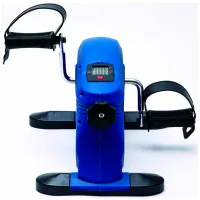 Велотренажер FitTronic P1000B Горизонтальная/ Синий photo 5