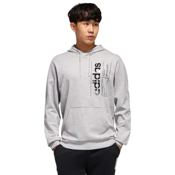 Hanorac pentru bărbați Adidas Brilliant Basics Drept/ Gray photo 2