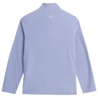 Hanorac pentru femei 4F REGULAR FLEECE WITH STAND-UP COLLAR Toamnă - iarnă/ Navy photo 2