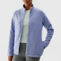 Hanorac pentru femei 4F REGULAR FLEECE WITH STAND-UP COLLAR Toamnă - iarnă/ Navy photo 6