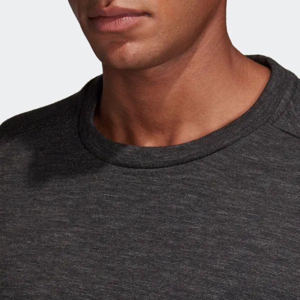 Hanorac pentru bărbați Adidas Stadium Crewneck Drept/ Black photo 3