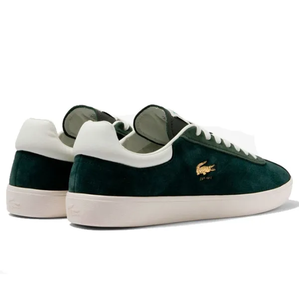 Ghete pentru bărbați Lacoste Baseshot Leather Heel Pop 45 / Green photo 2