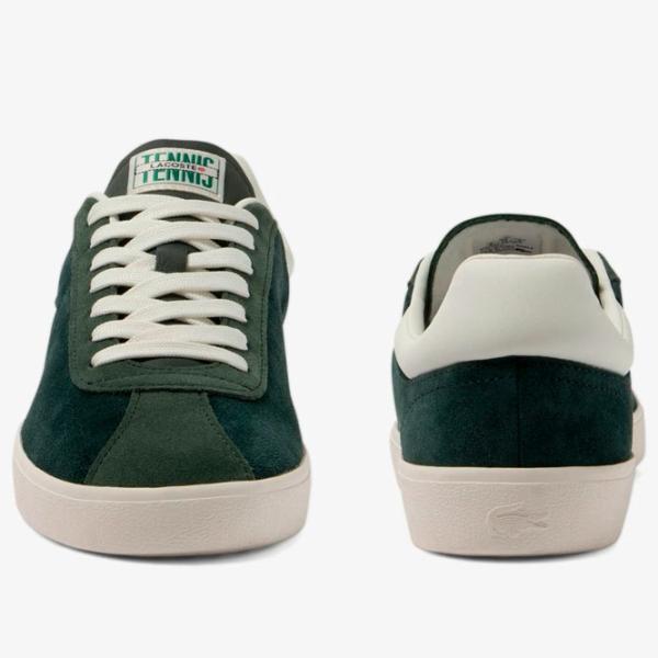 Ghete pentru bărbați Lacoste Baseshot Leather Heel Pop 45 / Green photo 3