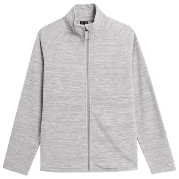 Толстовка для женщин 4F REGULAR FLEECE WITH STAND-UP COLLAR Осень - Зима/ Серый photo 5