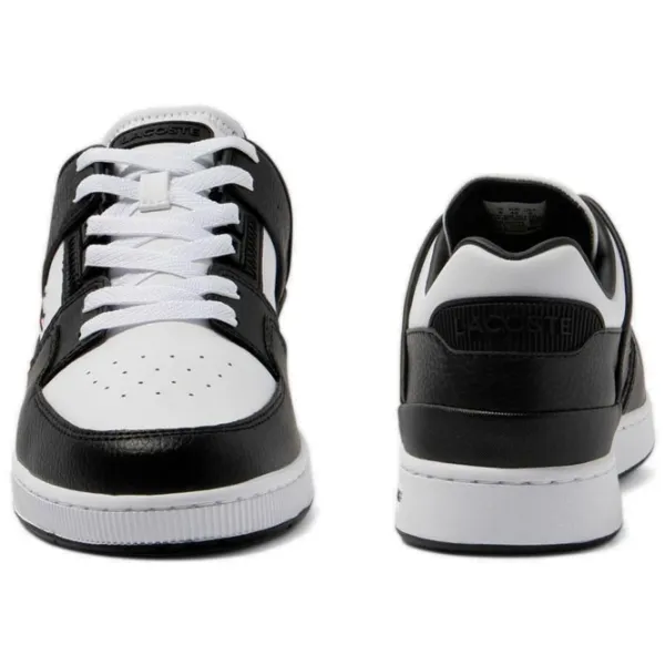 Ghete pentru bărbați Lacoste Court Cage Leather Color Contrast 40.5 / Black photo 4 Ghete pentru bărbați Lacoste Court Cage Leather Color Contrast 40.5 / Black photo 4