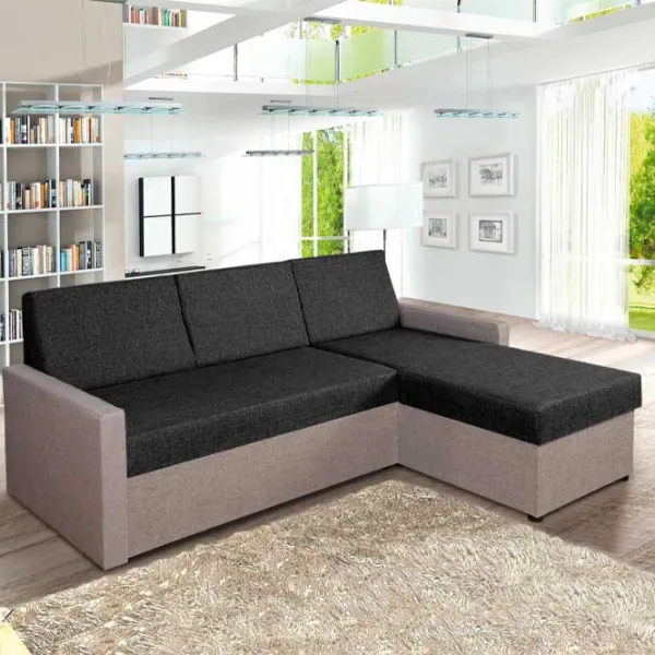 Canapea Modern Leader Kanna 97/ 92 (5657411) Velur/ Dark Gray photo 5