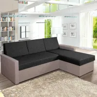 Canapea Modern Leader Kanna 97/ 92 (5657411) Velur/ Dark Gray photo 4
