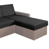 Canapea Modern Leader Kanna 97/ 92 (5657411) Velur/ Dark Gray photo 5