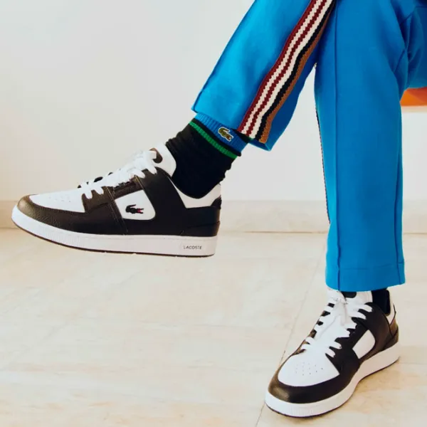 Ghete pentru bărbați Lacoste Court Cage Leather Color Contrast 44 / Black photo 7 Ghete pentru bărbați Lacoste Court Cage Leather Color Contrast 44 / Black photo 7