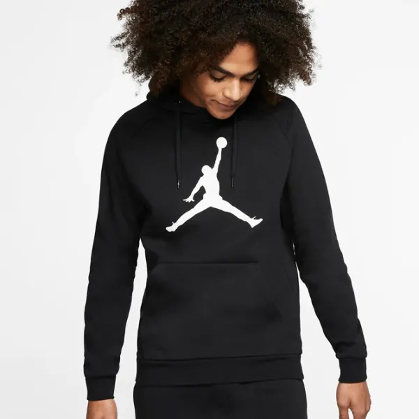 Толстовка для мужчин Nike Jordan Jumpman Logo Flc Po Прямой/ Черный photo 2