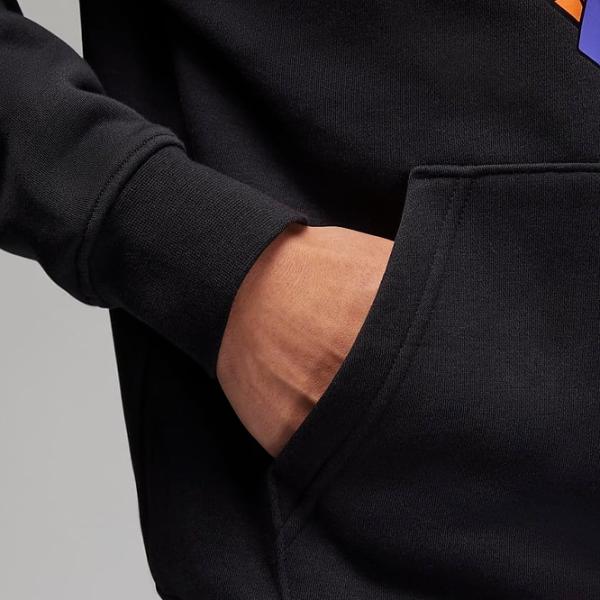 Толстовка для мужчин Nike Jordan Zion Gfx Flc Po Прямой/ Черный photo 5