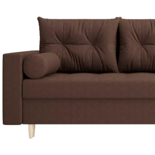 Canapea Space Meble Skandi Cosmic 800 (5596808) Catifea/ Brown photo 2