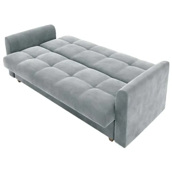 Canapea Space Meble Lento Foam Itaka 50 (5596873) Catifea/ Light Gray photo 2