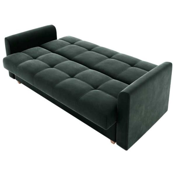 Canapea Space Meble Lento Foam Itaka 27 (5596871) Catifea/ Dark Gray photo 2