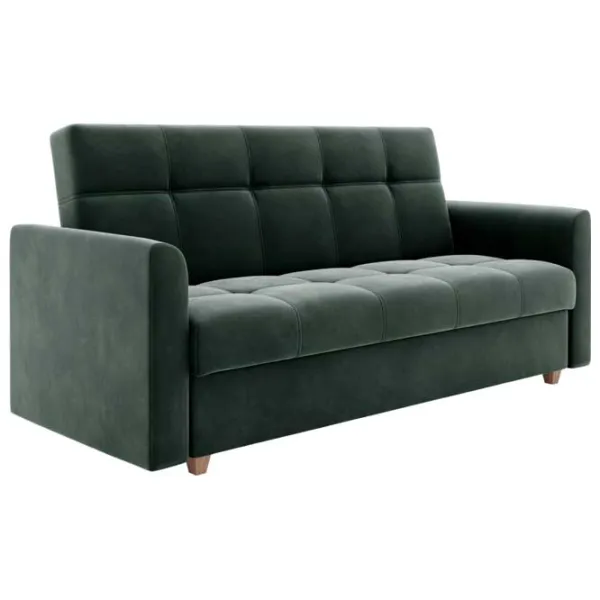 Canapea Space Meble Lento Foam Itaka 27 (5596871) Catifea/ Dark Gray photo 3