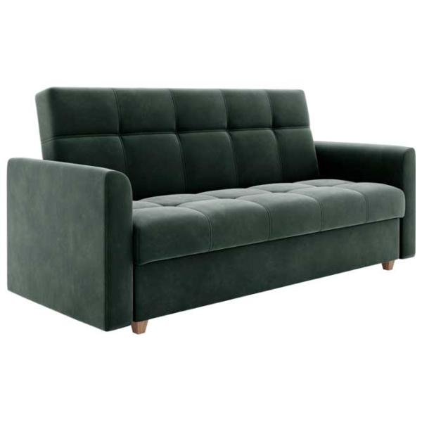 Canapea Space Meble Lento Foam Itaka 27 (5596871) Catifea/ Dark Gray photo 3