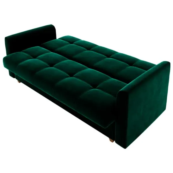Диван Space Meble Lento Foam Itaka 10 (5596944) Бархат/ Тёмно-зелёный photo 3