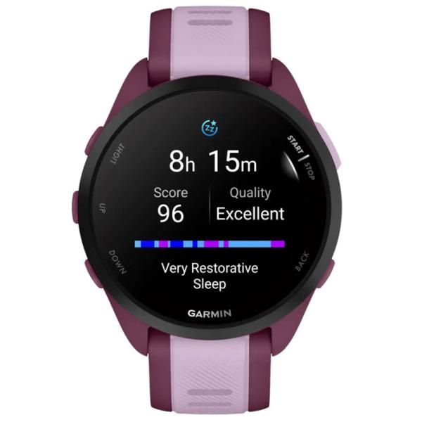 Ceas inteligent Garmin Forerunner 165 Music 1.2"/ 30.4 mm/ Violet - Pink/ 010-02863-33 photo 2