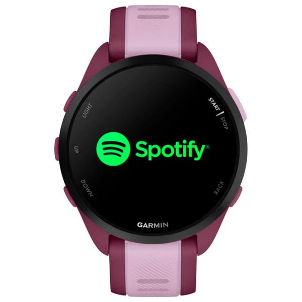 Ceas inteligent Garmin Forerunner 165 Music 1.2"/ 30.4 mm/ Violet - Pink/ 010-02863-33 photo 6