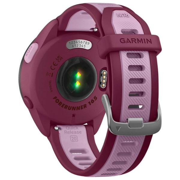 Ceas inteligent Garmin Forerunner 165 Music 1.2"/ 30.4 mm/ Violet - Pink/ 010-02863-33 photo 9