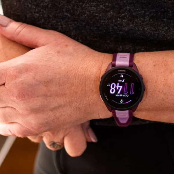 Ceas inteligent Garmin Forerunner 165 Music 1.2"/ 30.4 mm/ Violet - Pink/ 010-02863-33 photo 12