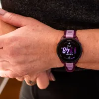 Ceas inteligent Garmin Forerunner 165 Music 1.2"/ 30.4 mm/ Violet - Pink/ 010-02863-33 photo 12