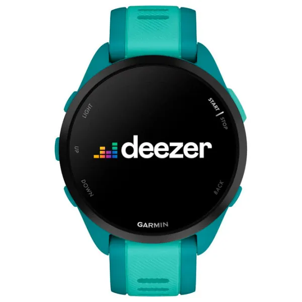 Ceas inteligent Garmin Forerunner 245 Music 1.2"/ 30.4 mm/ Turquoise - Turqouise/ 010-02863-32 photo 3