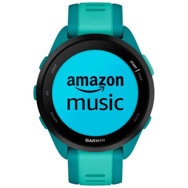 Ceas inteligent Garmin Forerunner 245 Music 1.2"/ 30.4 mm/ Turquoise - Turqouise/ 010-02863-32 photo 4