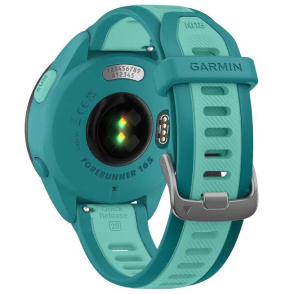 Ceas inteligent Garmin Forerunner 245 Music 1.2"/ 30.4 mm/ Turquoise - Turqouise/ 010-02863-32 photo 8