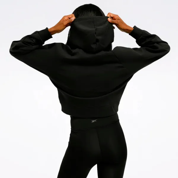 Толстовка для женщин Reebok TS DREAMBLEND CO M Черный photo 2