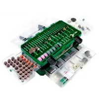 Set accesorii pentru minifreză Hikoki 33395 Oțel photo 2