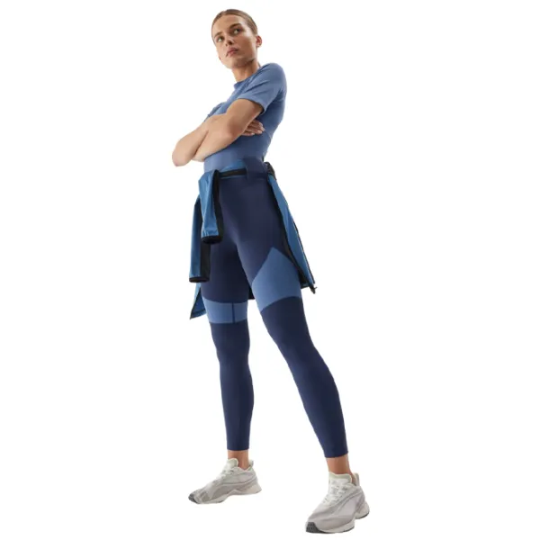 Тайтсы Для женщин 4F 4FAW23TFTIF137 L/ Navy Blue photo 5